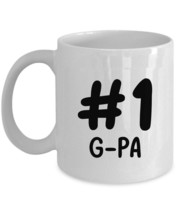 #1 G-pa Coffee Mug Ceramic Father&#39;s Day Christmas Gift For Dad From Daughter Son - £12.62 GBP+