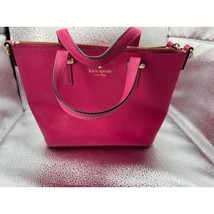 Kate Spade New York Pink Purse  Double Handle with long strap - £37.19 GBP