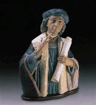 Lladro Christopher Columbus Rare Huge 20&quot; Studio Ceramic Figurine 132/1000 - £1,078.33 GBP