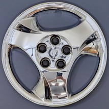 ONE 2003-2005 Pontiac Sunfire # 5131A 15" Chrome Hubcap / Wheel Cover # 09594428 - £31.23 GBP