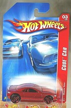 2007 Hot Wheels #87 Code Cars 3/24 MUSCLE TONE Red Variation w/Red Pr5 Spoke - $7.50