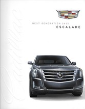 2015 Cadillac ESCALADE brochure catalog US 15 ESV Premium - £7.81 GBP