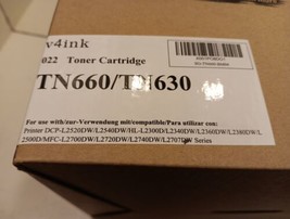 4 High Yield TN660 TN630 Black Toner Cartridge HL-L2300D Universal / Brother - £54.44 GBP