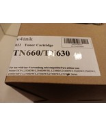4 High Yield TN660 TN630 Black Toner Cartridge HL-L2300D Universal / Bro... - £54.53 GBP
