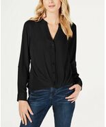 I.n.c. Petite Twist-Front Button-up Shirt - $23.00