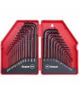 30-Piece Premium Hex Key Allen Wrench Set, Sae And Metric Assortment, L ... - £22.01 GBP
