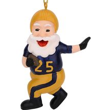 Tree Buddees Touchdown Santa Christmas Sports Football Ornament (Gold &amp; ... - $15.95