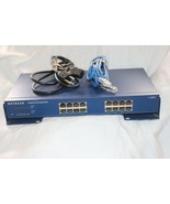 NetGear ProSafe JGS516 16 Ports Rack-Mountable Switch Working Pull  - $82.31 CAD