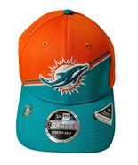 MIAMI DOLPHINS 2023 NFL NEW ERA 9FIFTY ON FIELD STRETCH-SNAP HAT CAP ORANGE - $54.31 CAD