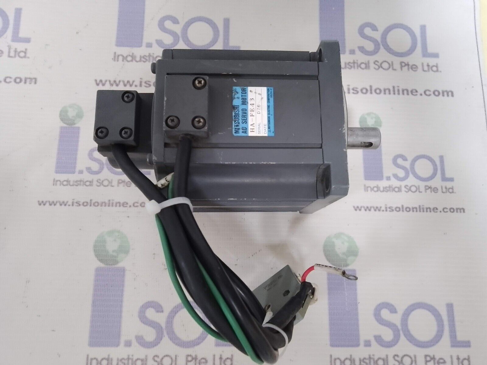 Mitsubishi HA-FE43 AC Servo Motor Honda MR-20L Mitsubishi Electric Corpo... - $378.00