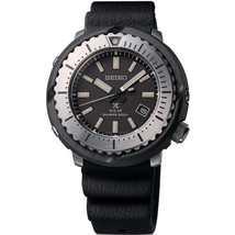 Montre pour homme Seiko SNE541P1 Prospex Solar Diver cadran noir bracele... - £260.10 GBP