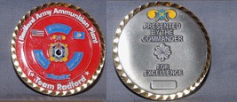 Big RADFORD Army Ammunition Plant Commander PRESENTATION challenge coin ... - $24.74