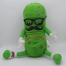 Mr. Pickle Plush Stuffed Animal W/ Mustache Large 15&quot; NWT - $185.83 MXN