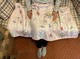Bandai Moomin Ichiban Kuji One Winter Day B Prize Cape Blanket Little My Snufkin - £43.86 GBP