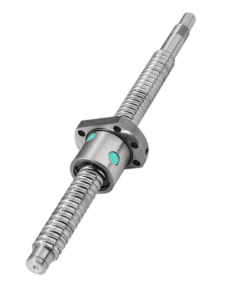 1 pcs SFUL2505--750mm Left Hand Ballscrew &amp; BF20/BK20 Machine end CNC - $104.72
