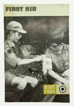 1973 Boy Scouts Of America First Aid Merit Book BSA - £7.48 GBP