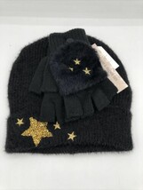 Generic Beanie Girls Stars Hat and Gloves Set, 2-Piece - £10.88 GBP