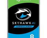 Seagate Skyhawk AI 8TB Video Internal Hard Drive HDD  3.5 Inch SATA 6Gb/... - £248.19 GBP