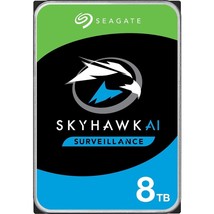 Seagate Skyhawk AI 8TB Video Internal Hard Drive HDD  3.5 Inch SATA 6Gb/s 256MB  - £238.33 GBP