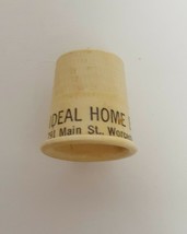 Antique Thimble Ideal Home Equipment Worcester Ma Plastic Advertising. - £31.43 GBP