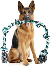 Giant Dog Rope Toy For Extra Large Dogs - 42 Inch Long 6 Knot Xxl Dog Ro... - £29.10 GBP