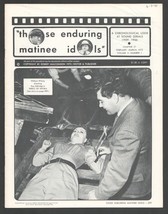 Those Enduring Matinee Idols #21 2/1973-Movie serial fanzine-Film images-arti... - £40.11 GBP