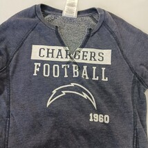 Los Angeles Chargers NFL RN#67891 Girls L (10/12) Blue Long Sleeve Sweatshirt image 13