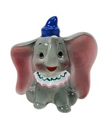 Disney Vintage Dumbo Elephant 3.5&quot; Figurine Sitting Porcelain Japan Rare - $24.99