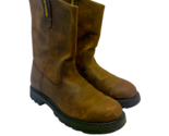 Caterpillar Men&#39;s Pull-On Revolver Soft-Toe Work Boots P72191 Brown Size 9M - $104.49