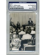 BILLY GRAHAM AUTOGRAPH PHOTO  C.O.D. - PSA/DNA - $395.00