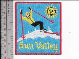 Vintage Skiing Idaho Sun Valley Ski Resort Bald Mountain Ketchum, ID Patch - £7.96 GBP