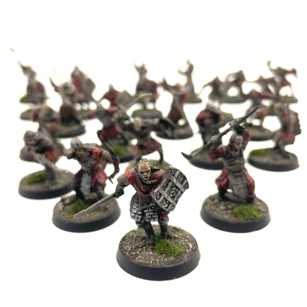 Primary image for Mordor Orcs 24 Painted Miniatures Hobgoblin Warrior Bandit Middle-Earth