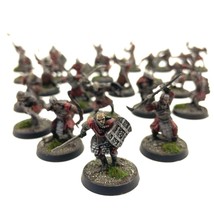 Mordor Orcs 24 Painted Miniatures Hobgoblin Warrior Bandit Middle-Earth - $245.00