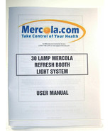 Mercola 30 Lamp Refresh Booth 30 Blubs Tanning Bed User Manual - €8,10 EUR