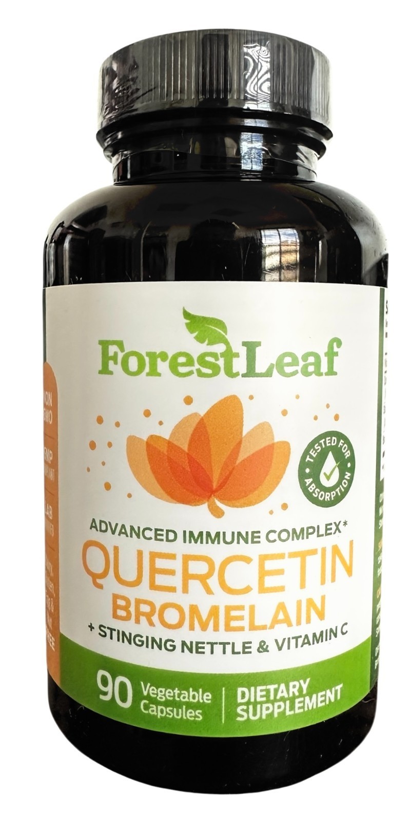 Quercetin with Bromelain 1350mg - Blend w/Vitamin C &amp; Stinging Nettle Su... - $17.81