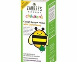 2 Zarbee&#39;s Naturals Children&#39;s Cough Syrup, Grape + Mucus Relief, 4 Oz e... - $7.92