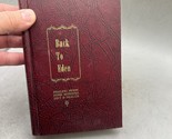 Vintage Book Back To Eden by Jethro Twelve Printing 1964 Rare - $79.19