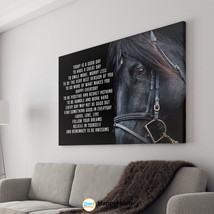 Horse Wall Art Today is Good Day Motivational Inspirational Poster Office Decor - £18.91 GBP+