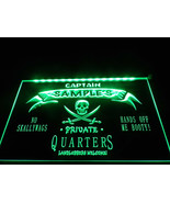 Customized Name Private Quarters Pirate Illuminated Led Neon Sign Home D... - £21.57 GBP+