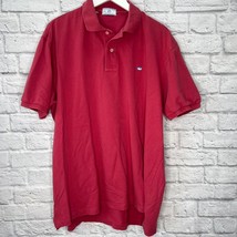 Southern Tide Mens XXL 44 The Skipjack Polo Shirt Short Sleeve Maroon Red Logo - $34.60