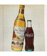 Vintage Coke Bacardi Magazine Print Ad Coca-Cola Advertisement Love At F... - $124.52 MXN