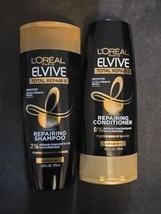 2 Pc L&#39;Oréal  Hair Expert Total Repair 5 Repairing Shampoo Conditioner (... - $17.82