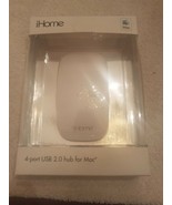 iHome 4-Port USB Hub (IMAC-U100W) - $1,128.66 MXN