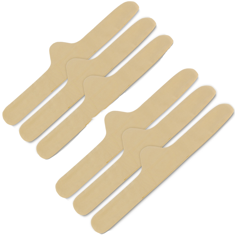 100% Bamboo Cotton Bra Liner (Beige, 6-pk, Small) Sweat-Wicking, Antibacterial