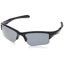 Oakley Men&#39;s OO9200 Quarter Jacket Rectangular Sunglasses, Matte Black/Grey Pola - £173.21 GBP