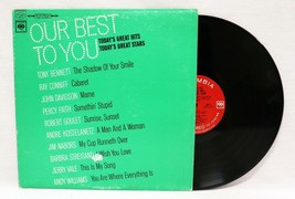 VINTAGE Our Best to You Vinyl Record Album ABS-2 Tony Bennett Barbra Streisand - £15.81 GBP