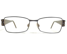 Cazal MOD.4169 COL.003 Eyeglasses Frames Brown Blue Rectangular 53-16-130 - £161.45 GBP