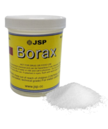 Borax Flux 2 Pounds 8oz Melting Gold Silver Crucible Glaze Jewelry Casting - $12.84