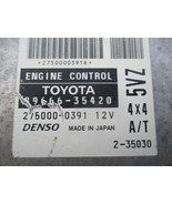 2001 Toyota 4runner 3.4 engine computer ECM 89666-35420 ECU 275000-0391 OEM - $246.17 CAD