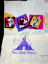 Vintage Large White Paper Bag from Walt Disney World - Preowned - $14.01